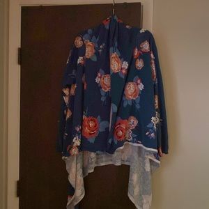 Matilda Jane women’s floral cardigan XL